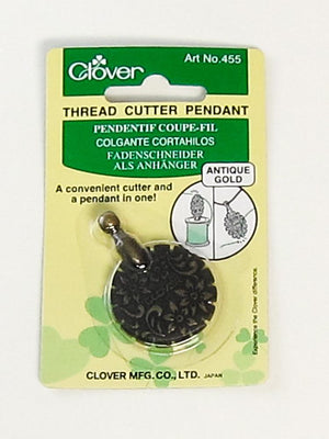 Clover 455 - Thread Cutter Pendant - Fengari Fiber Arts