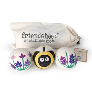 Lavender & Bee Eco Dryer Balls - Set of 3