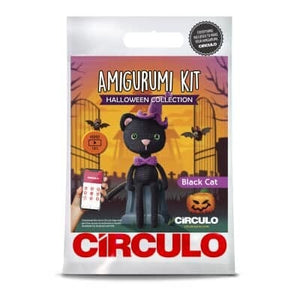 Black Cat Amigurumi Kit