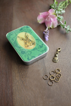 Large Notions Tin with Markers - Bunny