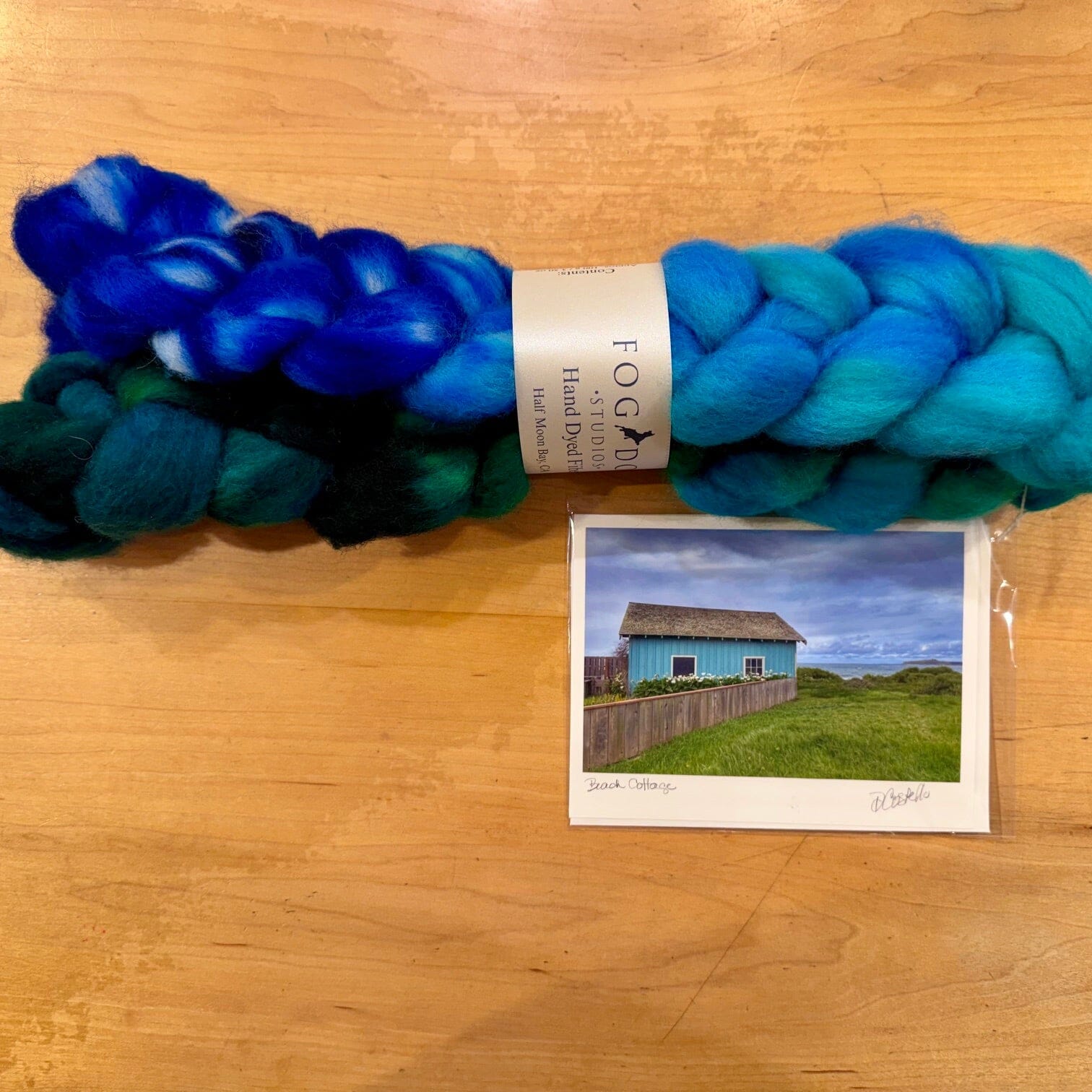 BFL Roving - Beach Cottage