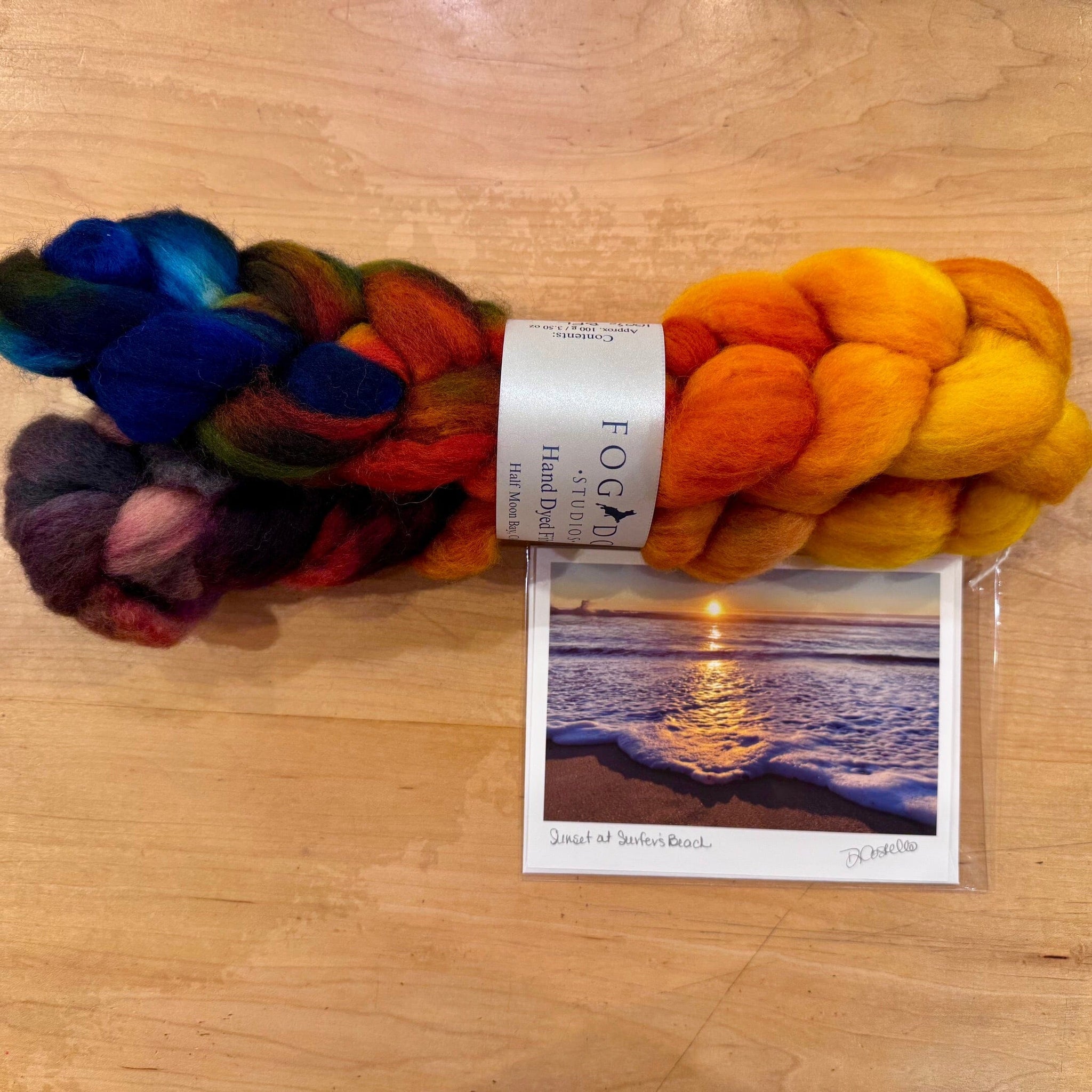 BFL Roving - Sunset at Surfer's