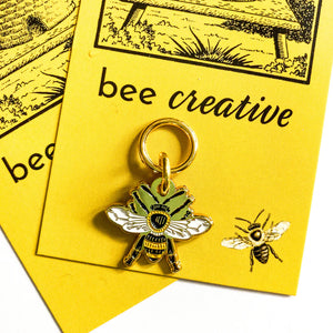 Bee Stitch Marker