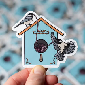 Birdhouse Sticker