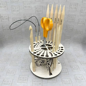 Knitting Needle Organizer - Butterfly