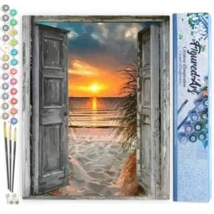 Paint by Number - Door to the Beach (unframed)