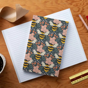 Lay-flat Lined Notebooks (many designs)