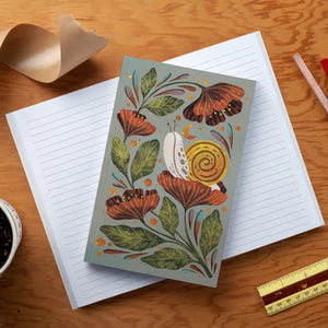 Lay-flat Lined Notebooks (many designs)