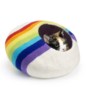 Eco Kitty Cave - Rainbow