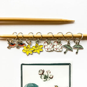 Spring Stitch Marker Set