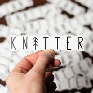 Tree Knitter Sticker