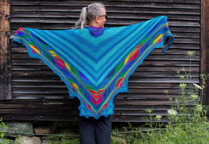 Vacation Butterfly Shawl Kit