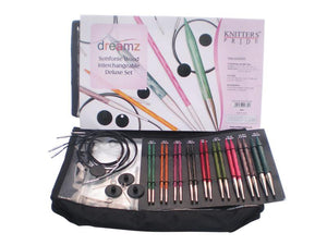 Knitter's Pride Dreamz Interchangeable Circular Needle Set - Deluxe