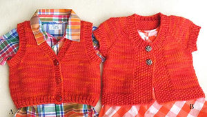 Knitting Pure & Simple 1301 - Baby Vest