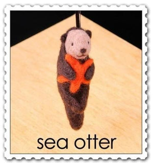 Needle Felting Kit - Sea Otter