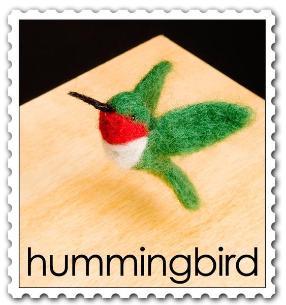 Needle Felting Kit - Hummingbird
